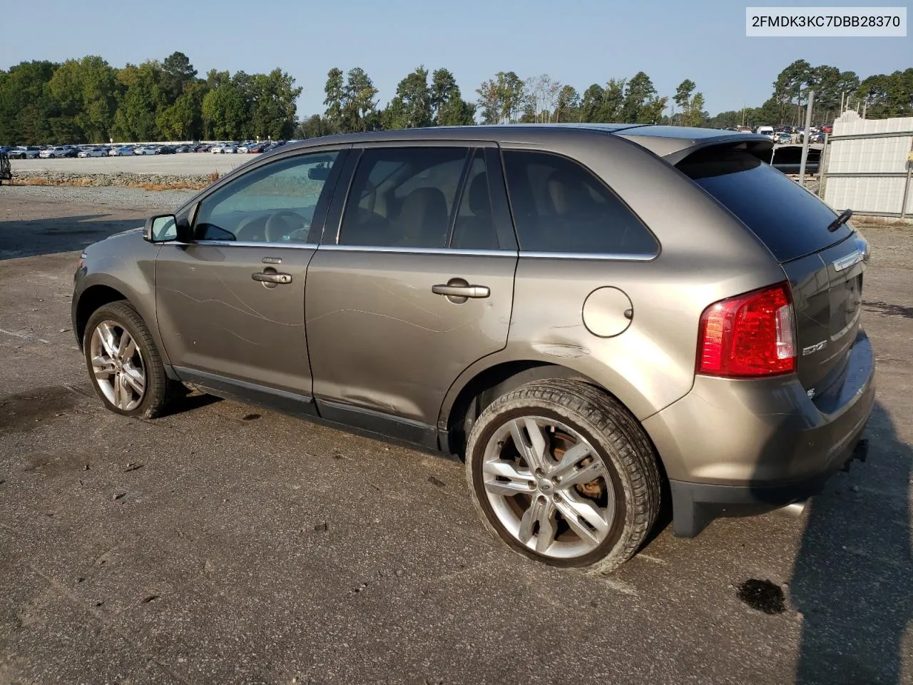 2013 Ford Edge Limited VIN: 2FMDK3KC7DBB28370 Lot: 70741974