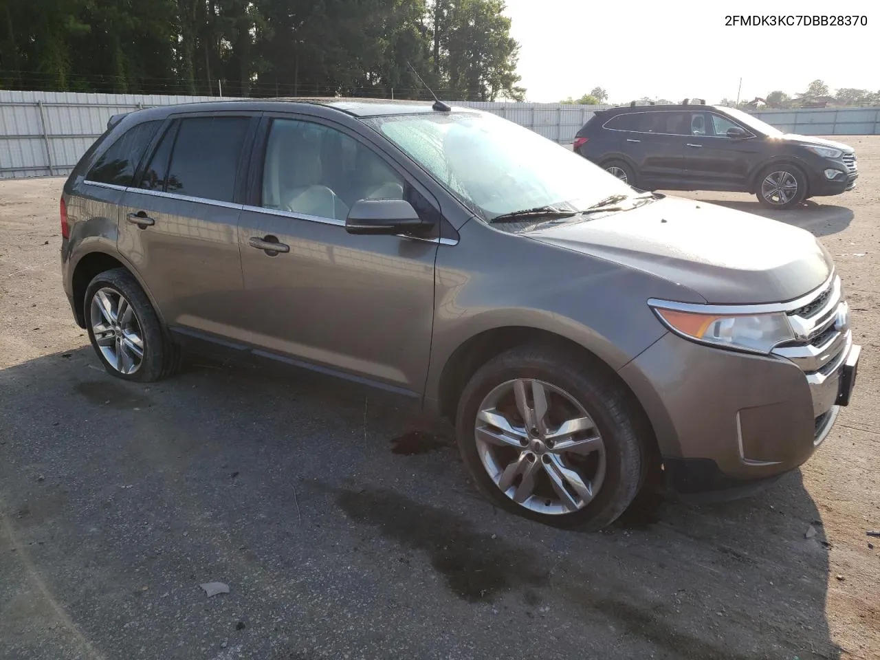 2013 Ford Edge Limited VIN: 2FMDK3KC7DBB28370 Lot: 70741974