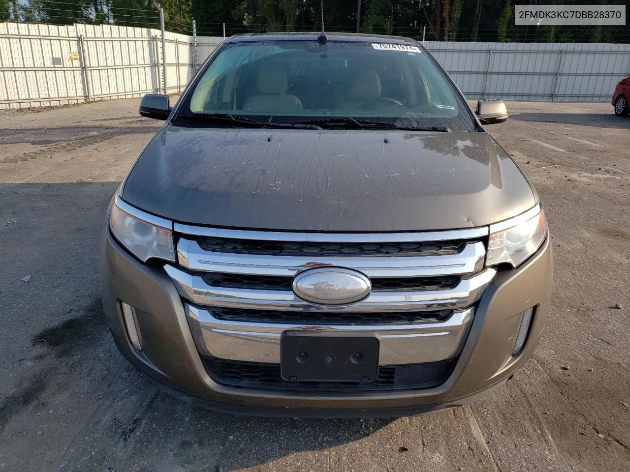 2013 Ford Edge Limited VIN: 2FMDK3KC7DBB28370 Lot: 70741974