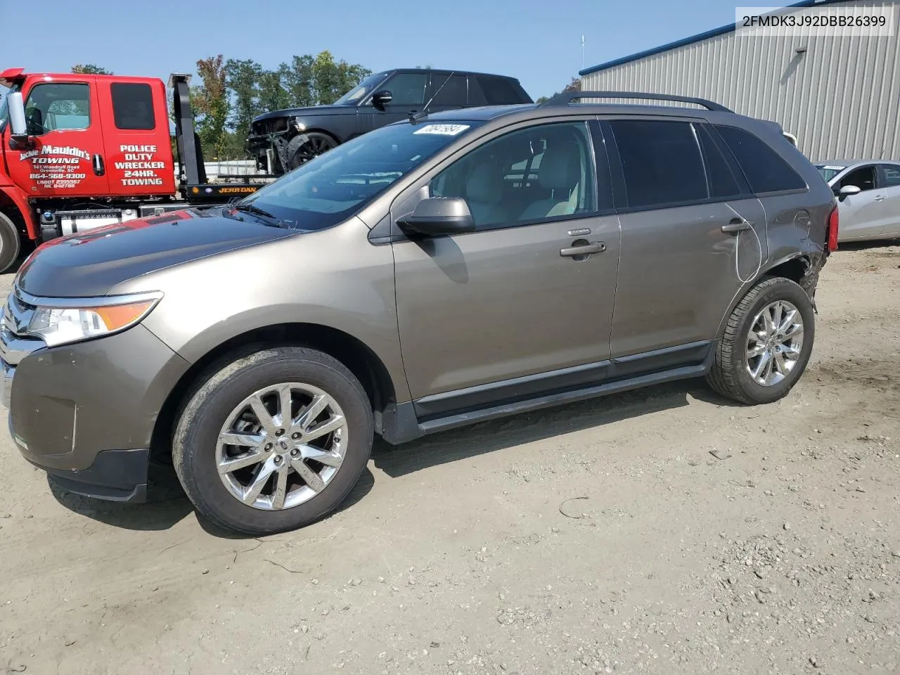 2013 Ford Edge Sel VIN: 2FMDK3J92DBB26399 Lot: 70841984