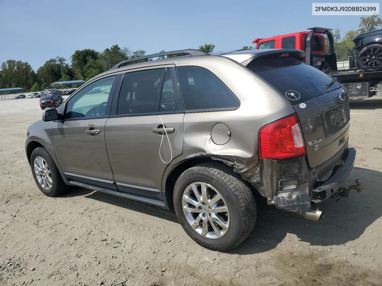 2013 Ford Edge Sel VIN: 2FMDK3J92DBB26399 Lot: 70841984