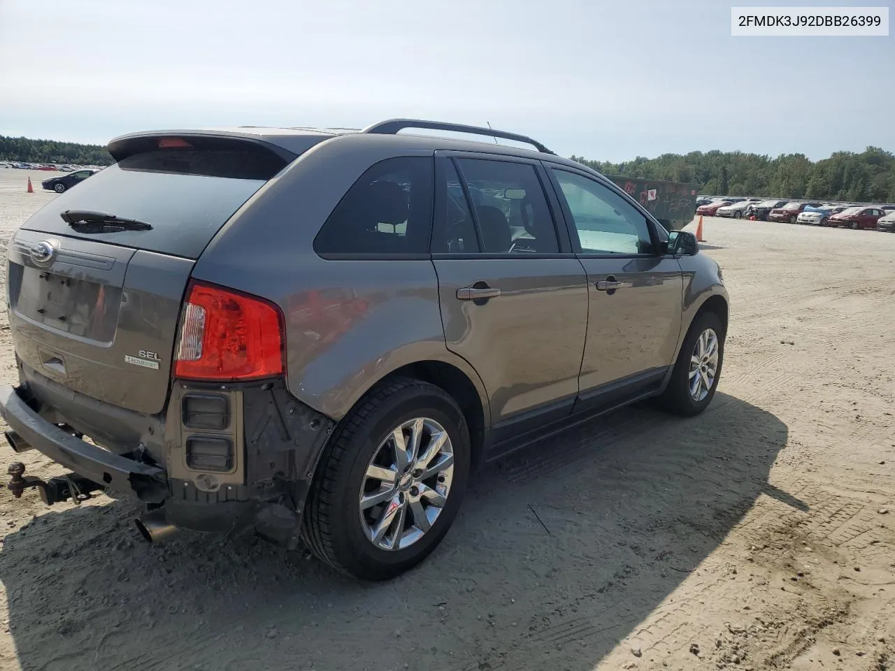 2013 Ford Edge Sel VIN: 2FMDK3J92DBB26399 Lot: 70841984