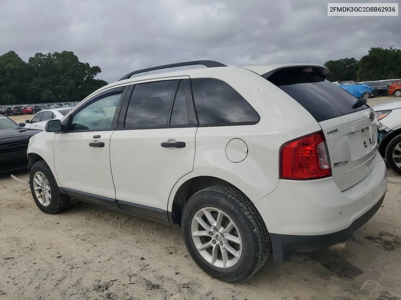 2013 Ford Edge Se VIN: 2FMDK3GC2DBB62936 Lot: 70879954