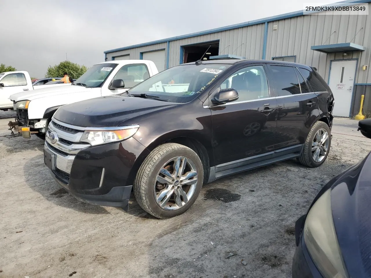 2013 Ford Edge Limited VIN: 2FMDK3K9XDBB13849 Lot: 70912284