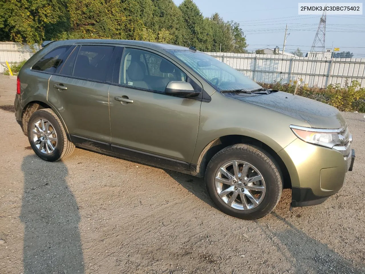 2013 Ford Edge Sel VIN: 2FMDK3JC3DBC75402 Lot: 70920864