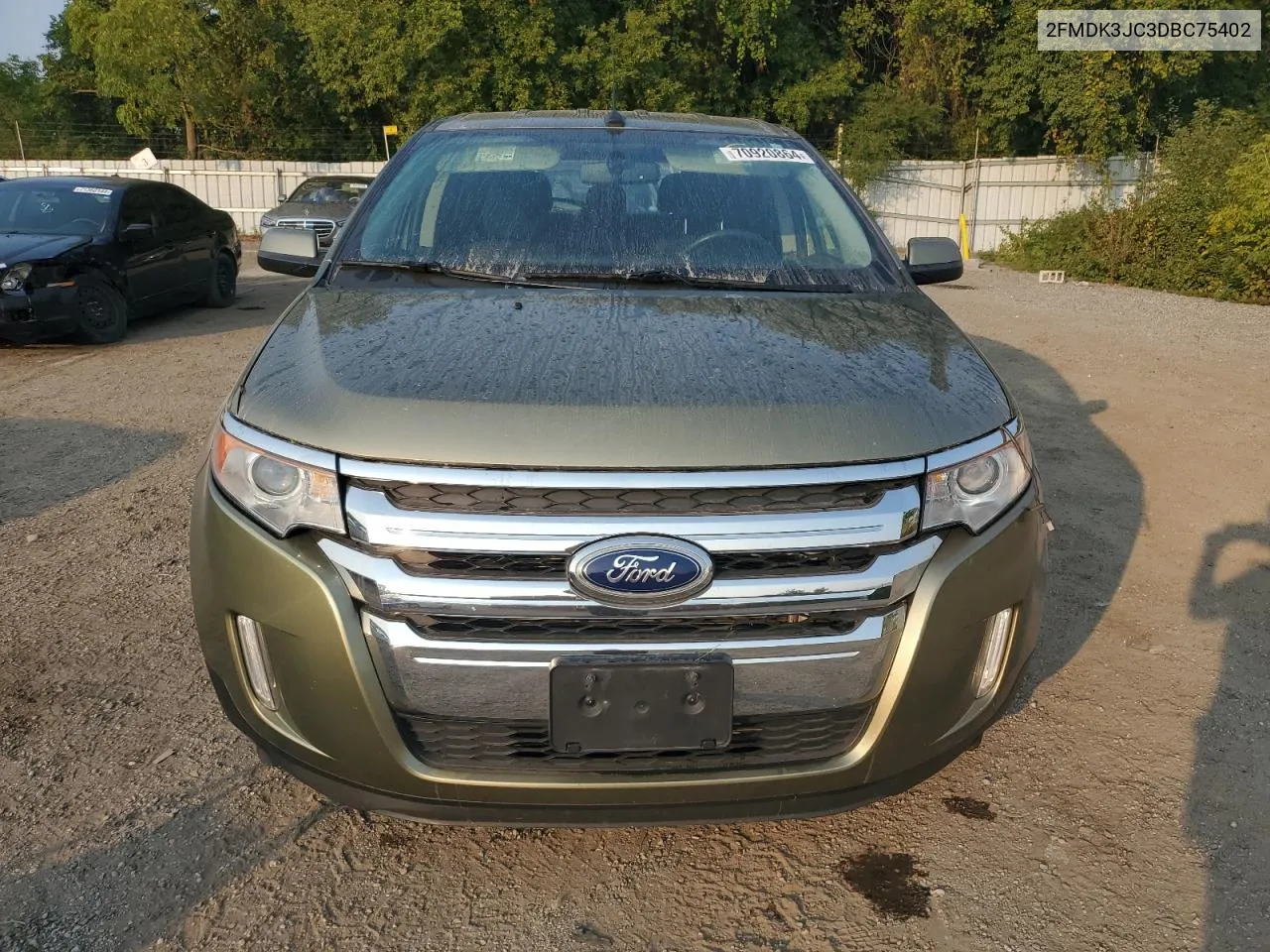 2013 Ford Edge Sel VIN: 2FMDK3JC3DBC75402 Lot: 70920864