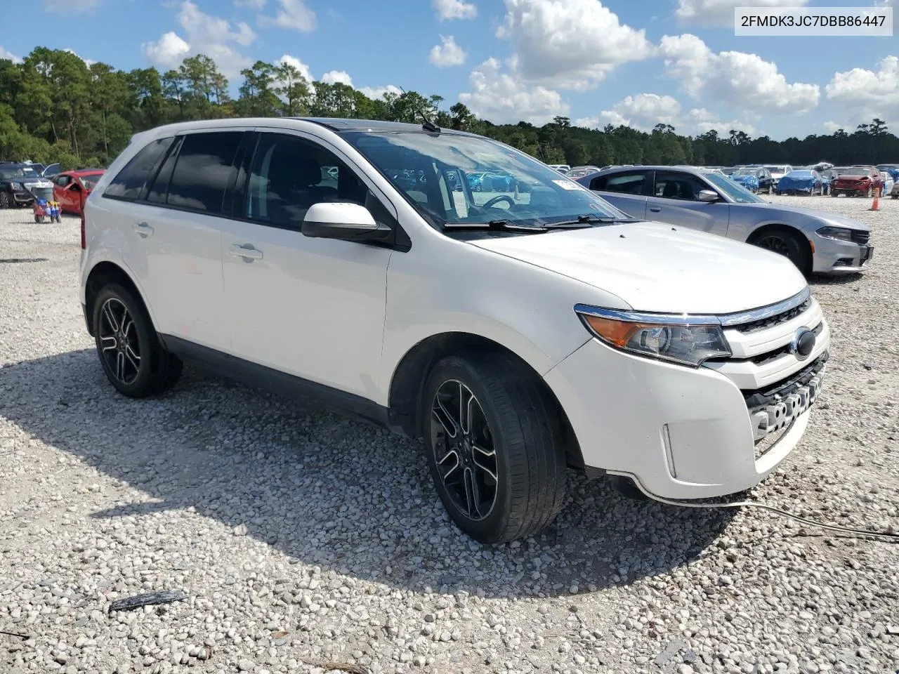 2013 Ford Edge Sel VIN: 2FMDK3JC7DBB86447 Lot: 71225834