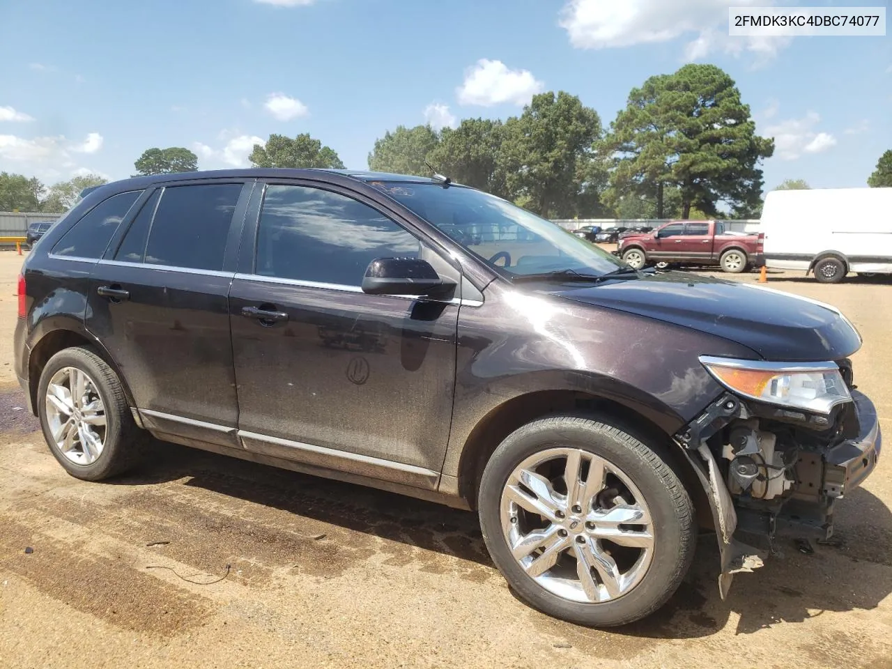 2013 Ford Edge Limited VIN: 2FMDK3KC4DBC74077 Lot: 71277514