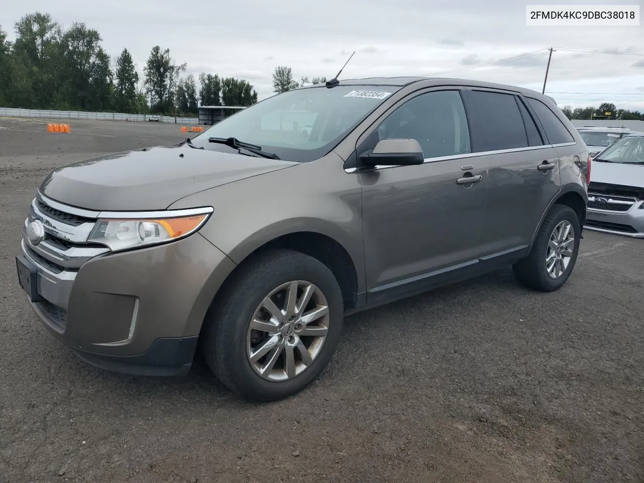 2013 Ford Edge Limited VIN: 2FMDK4KC9DBC38018 Lot: 71382354