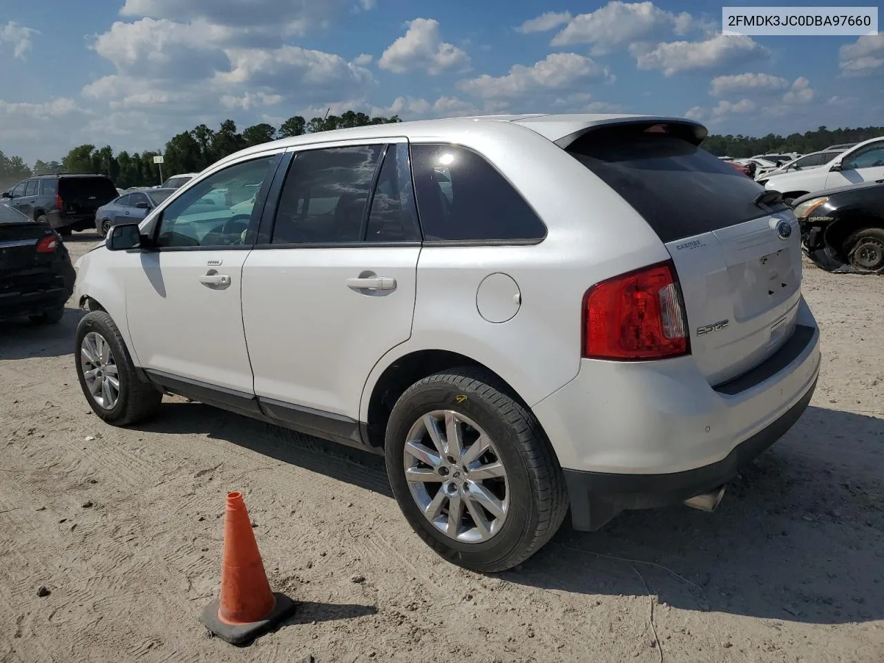 2013 Ford Edge Sel VIN: 2FMDK3JC0DBA97660 Lot: 71635634