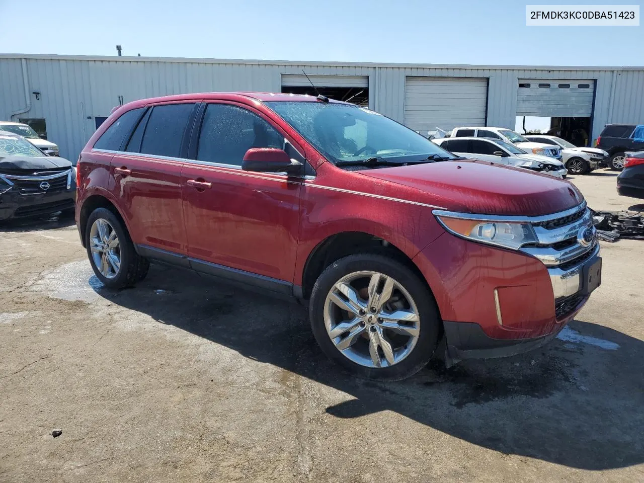 2013 Ford Edge Limited VIN: 2FMDK3KC0DBA51423 Lot: 71798914