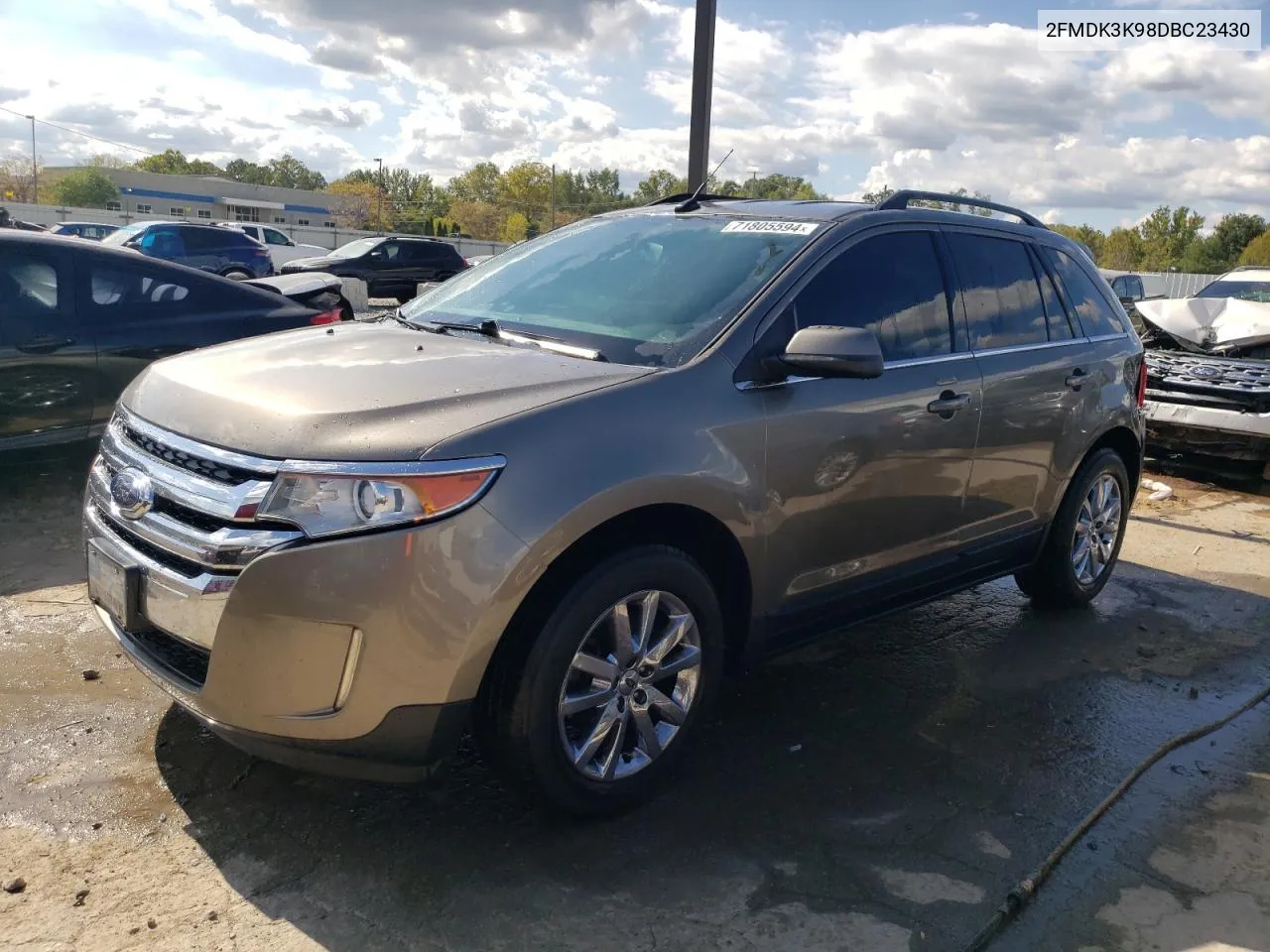 2013 Ford Edge Limited VIN: 2FMDK3K98DBC23430 Lot: 71805594