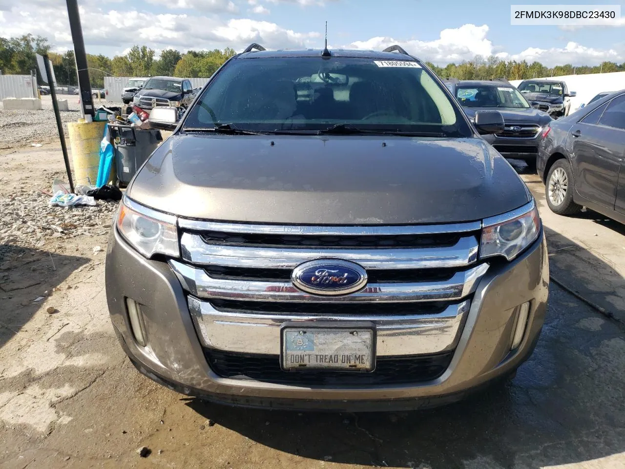 2013 Ford Edge Limited VIN: 2FMDK3K98DBC23430 Lot: 71805594