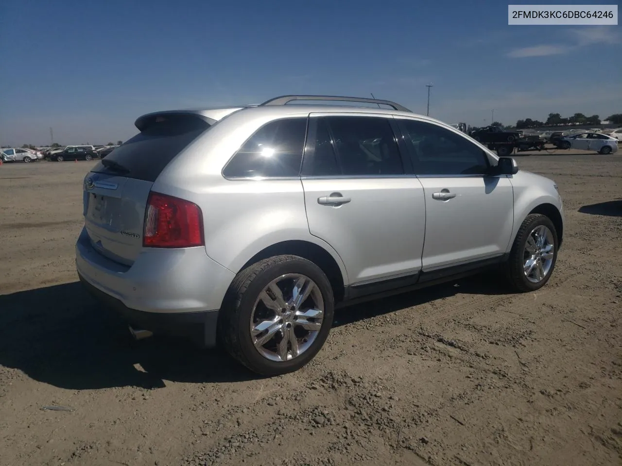 2013 Ford Edge Limited VIN: 2FMDK3KC6DBC64246 Lot: 71853494