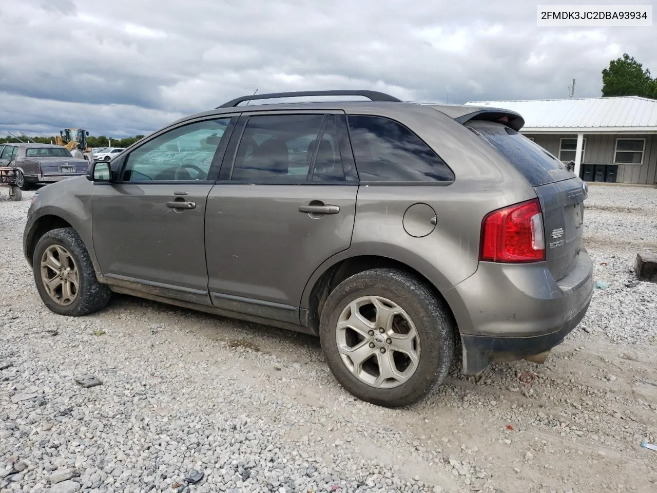 2013 Ford Edge Sel VIN: 2FMDK3JC2DBA93934 Lot: 71874304