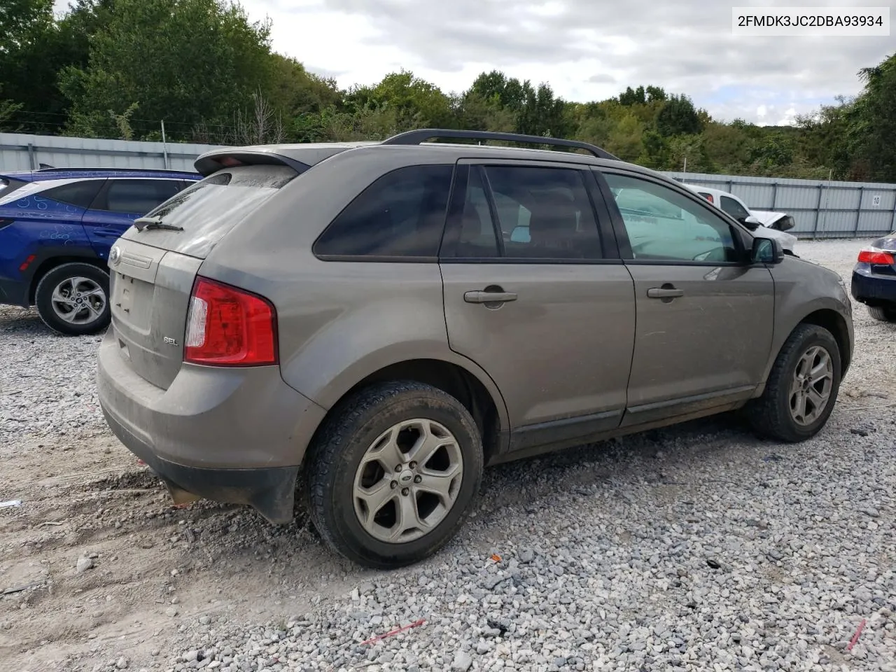 2013 Ford Edge Sel VIN: 2FMDK3JC2DBA93934 Lot: 71874304