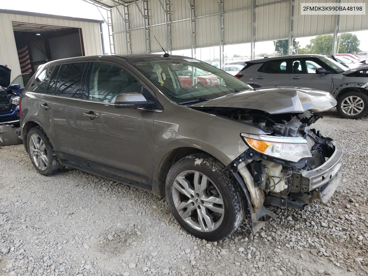 2013 Ford Edge Limited VIN: 2FMDK3K99DBA48198 Lot: 71939774