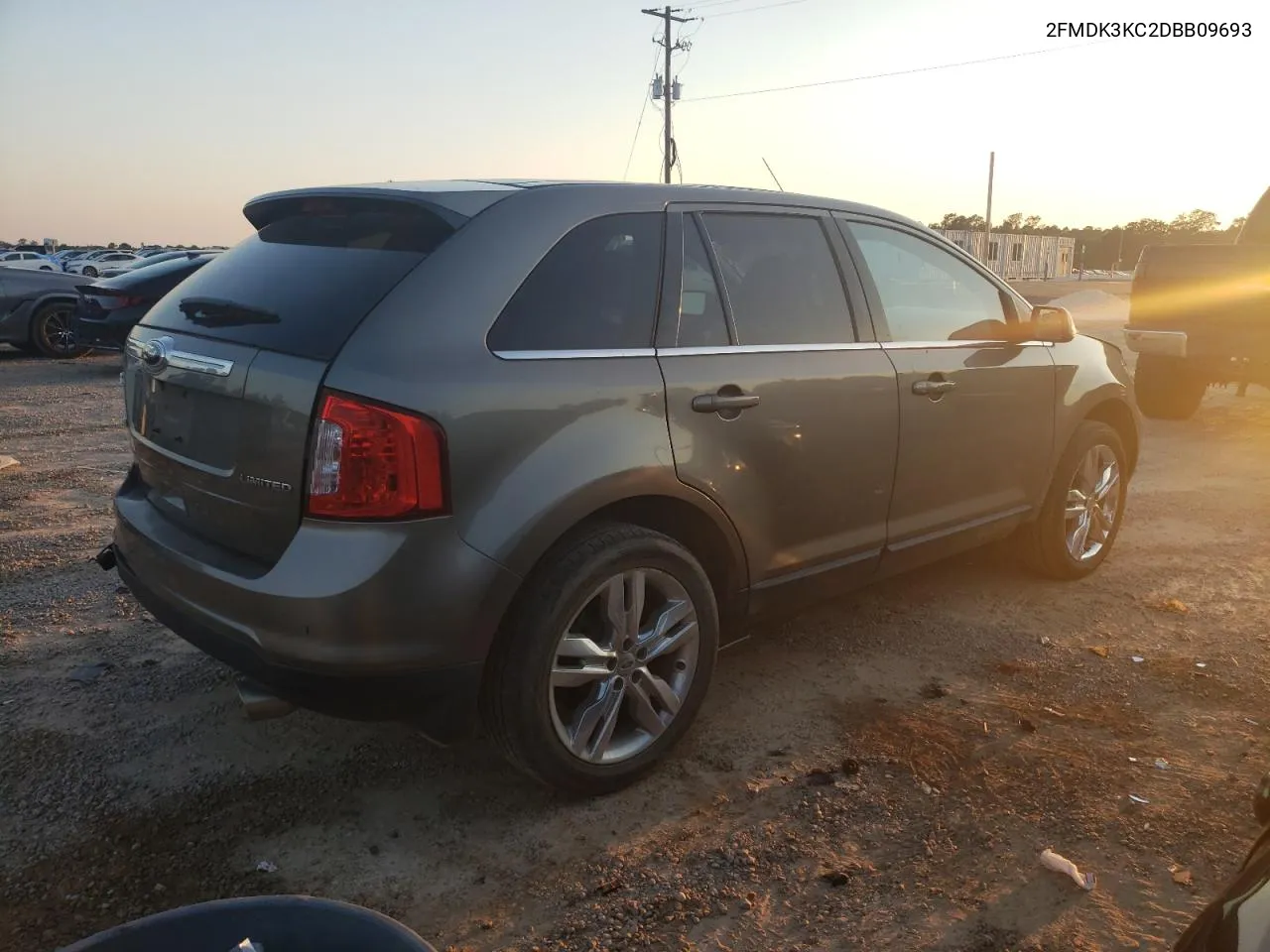 2013 Ford Edge Limited VIN: 2FMDK3KC2DBB09693 Lot: 72212174