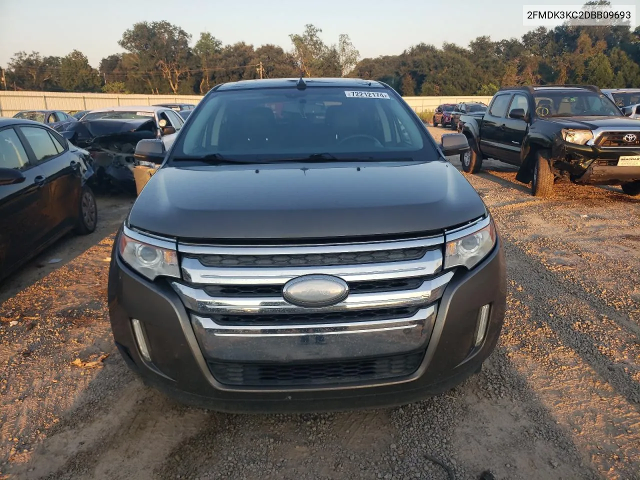 2013 Ford Edge Limited VIN: 2FMDK3KC2DBB09693 Lot: 72212174