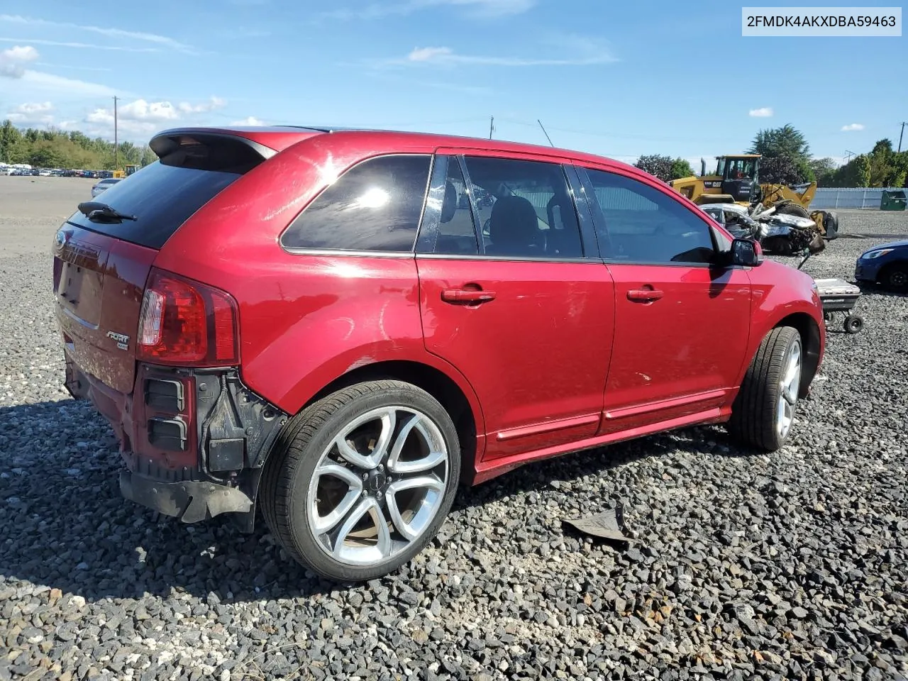 2FMDK4AKXDBA59463 2013 Ford Edge Sport