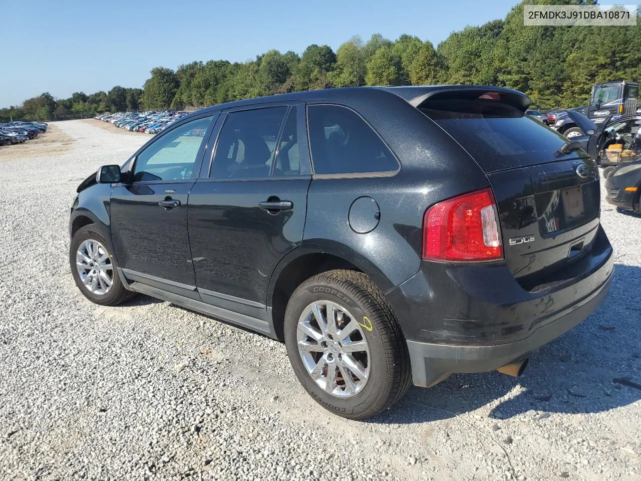 2013 Ford Edge Sel VIN: 2FMDK3J91DBA10871 Lot: 72410124