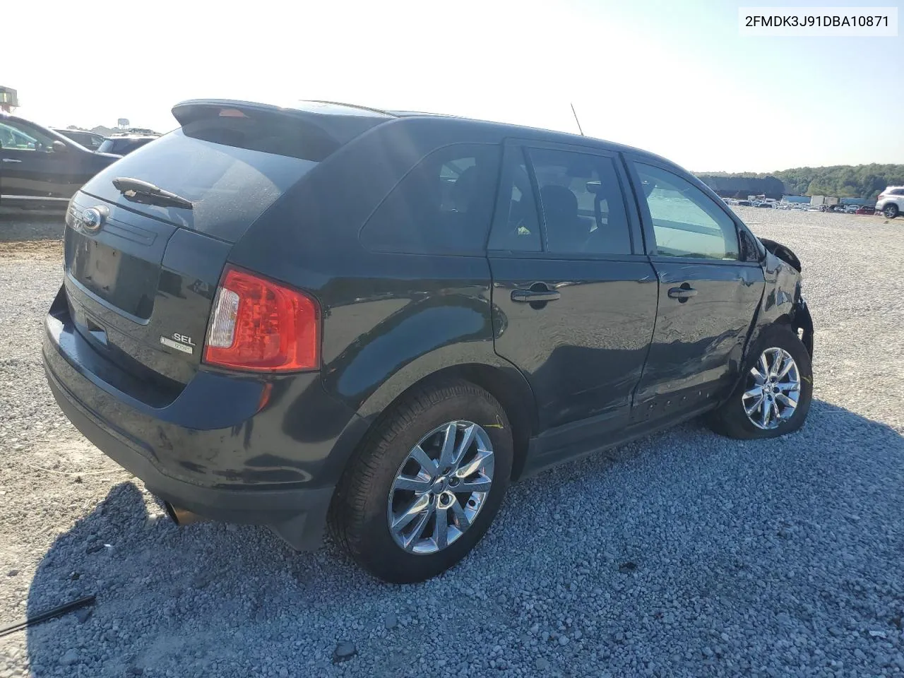 2013 Ford Edge Sel VIN: 2FMDK3J91DBA10871 Lot: 72410124