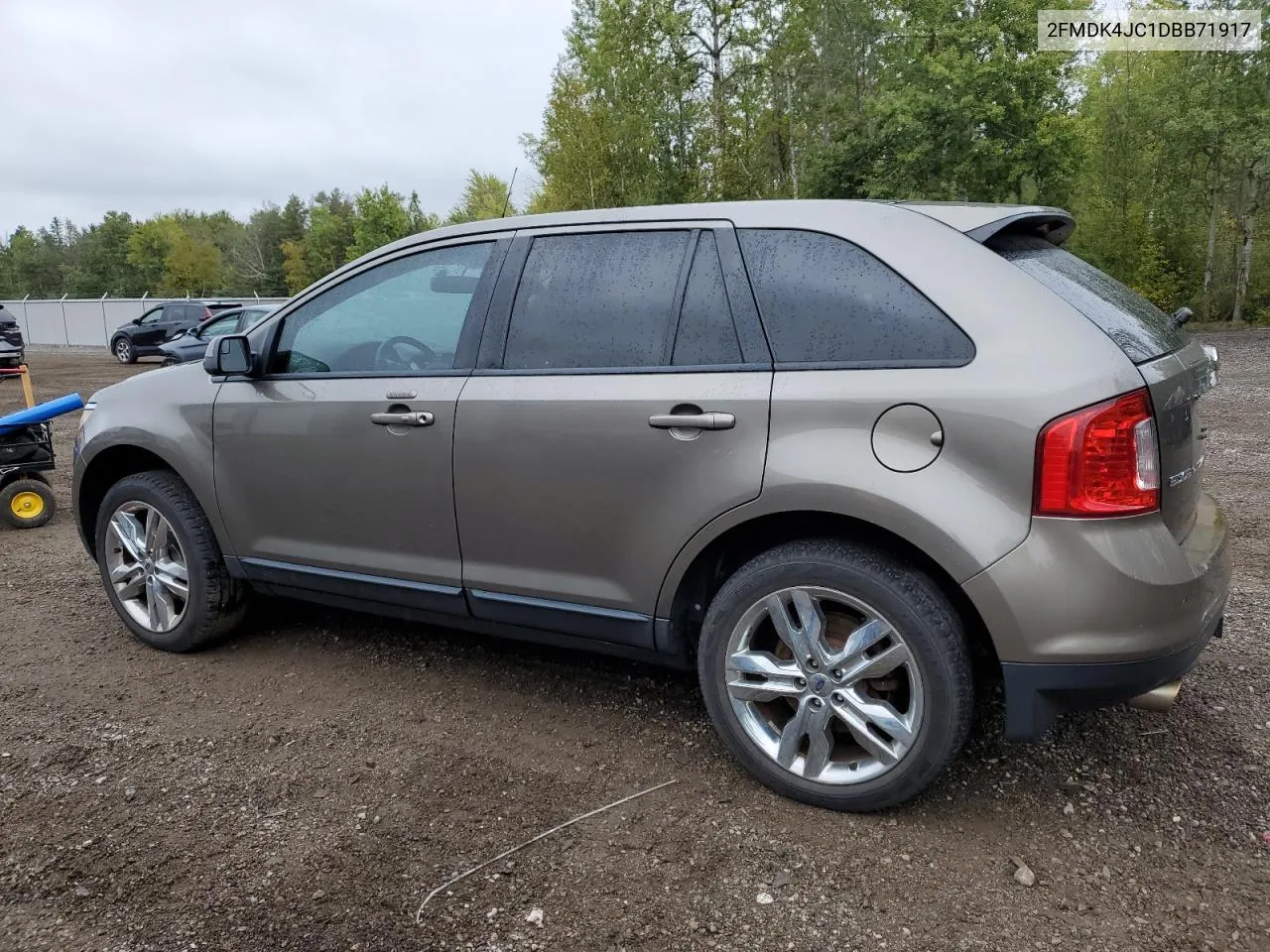 2013 Ford Edge Sel VIN: 2FMDK4JC1DBB71917 Lot: 72659624