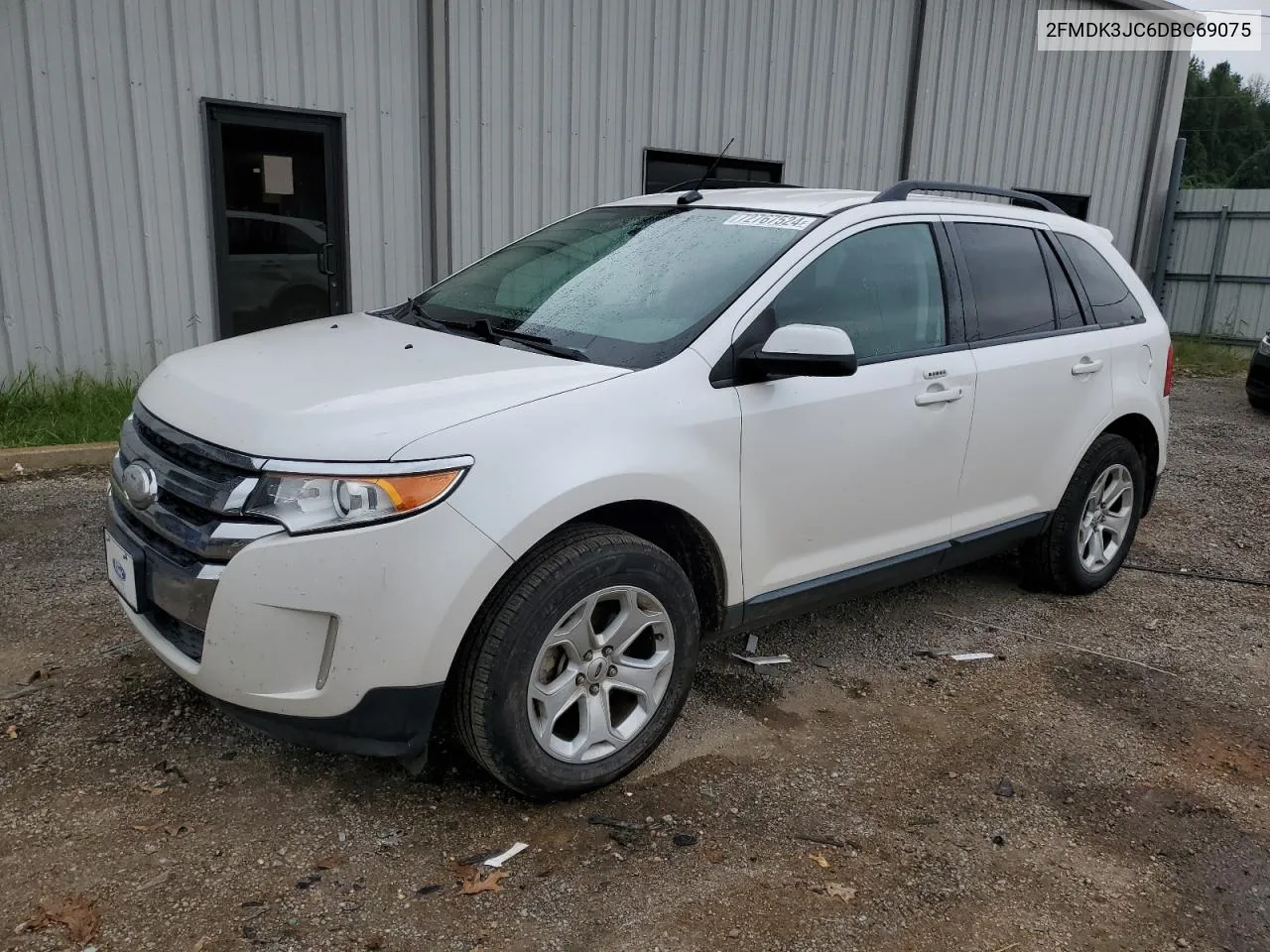 2013 Ford Edge Sel VIN: 2FMDK3JC6DBC69075 Lot: 72767524