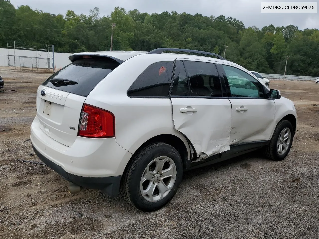 2013 Ford Edge Sel VIN: 2FMDK3JC6DBC69075 Lot: 72767524