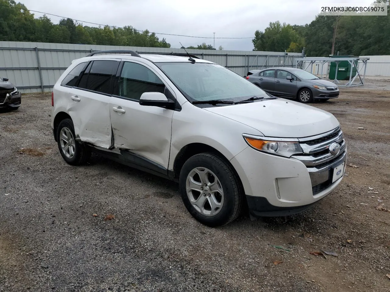 2013 Ford Edge Sel VIN: 2FMDK3JC6DBC69075 Lot: 72767524