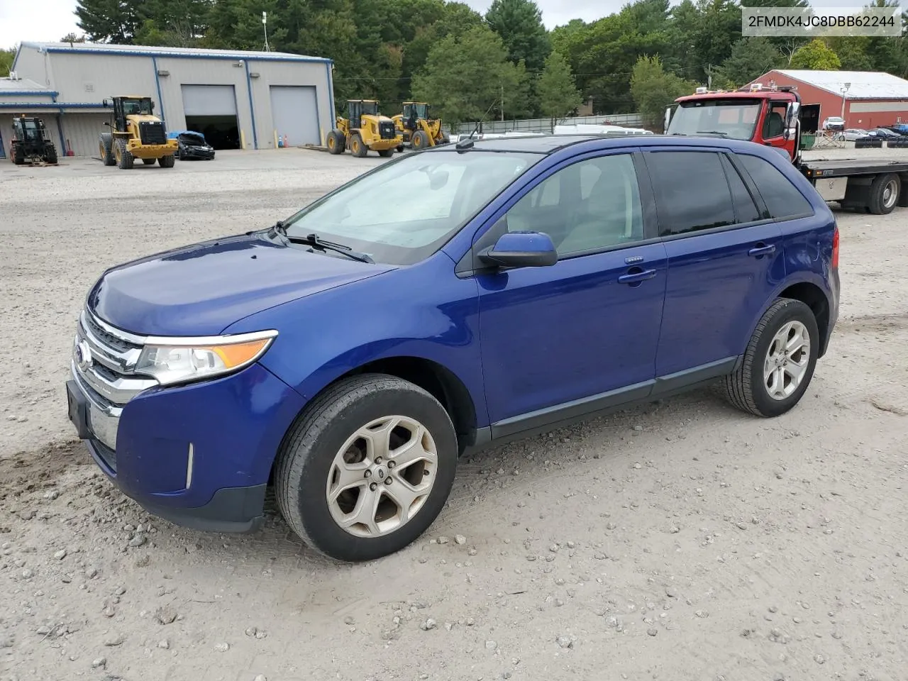 2013 Ford Edge Sel VIN: 2FMDK4JC8DBB62244 Lot: 73014254