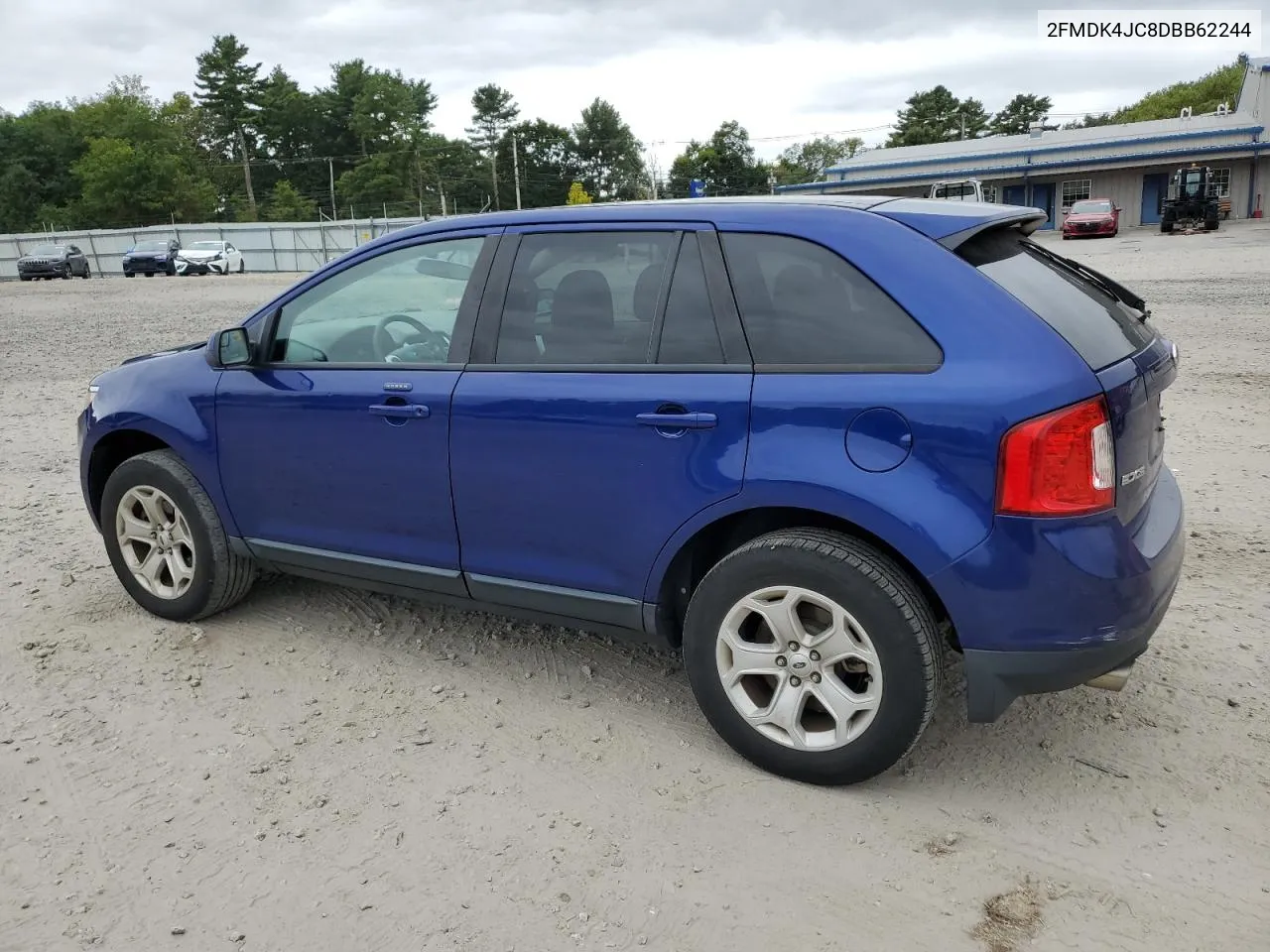 2013 Ford Edge Sel VIN: 2FMDK4JC8DBB62244 Lot: 73014254