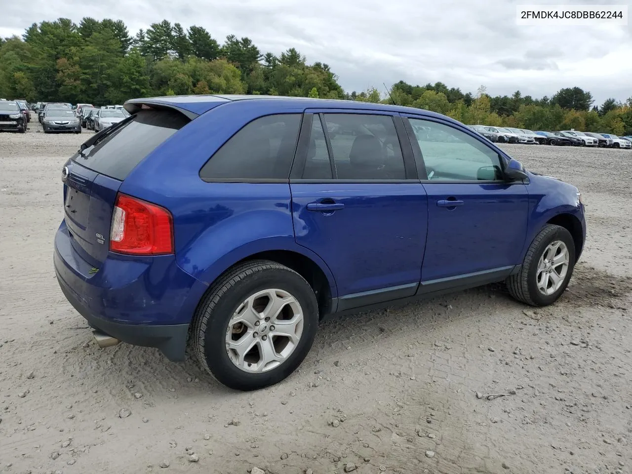 2013 Ford Edge Sel VIN: 2FMDK4JC8DBB62244 Lot: 73014254