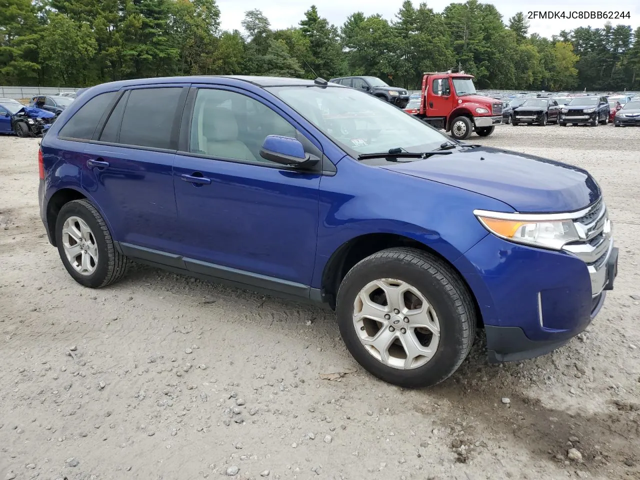 2013 Ford Edge Sel VIN: 2FMDK4JC8DBB62244 Lot: 73014254