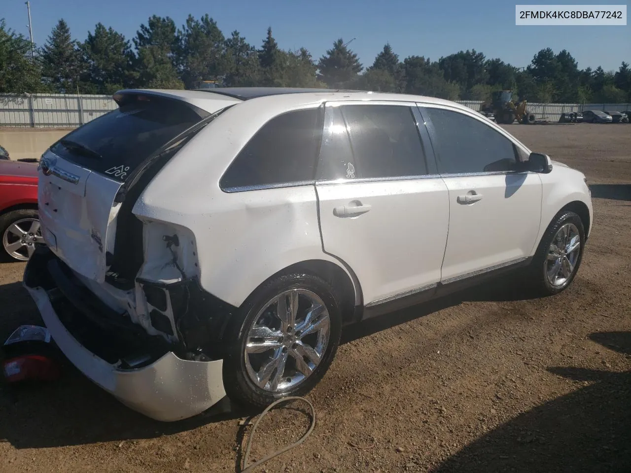 2013 Ford Edge Limited VIN: 2FMDK4KC8DBA77242 Lot: 73125384