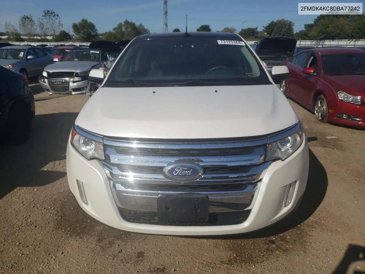 2013 Ford Edge Limited VIN: 2FMDK4KC8DBA77242 Lot: 73125384