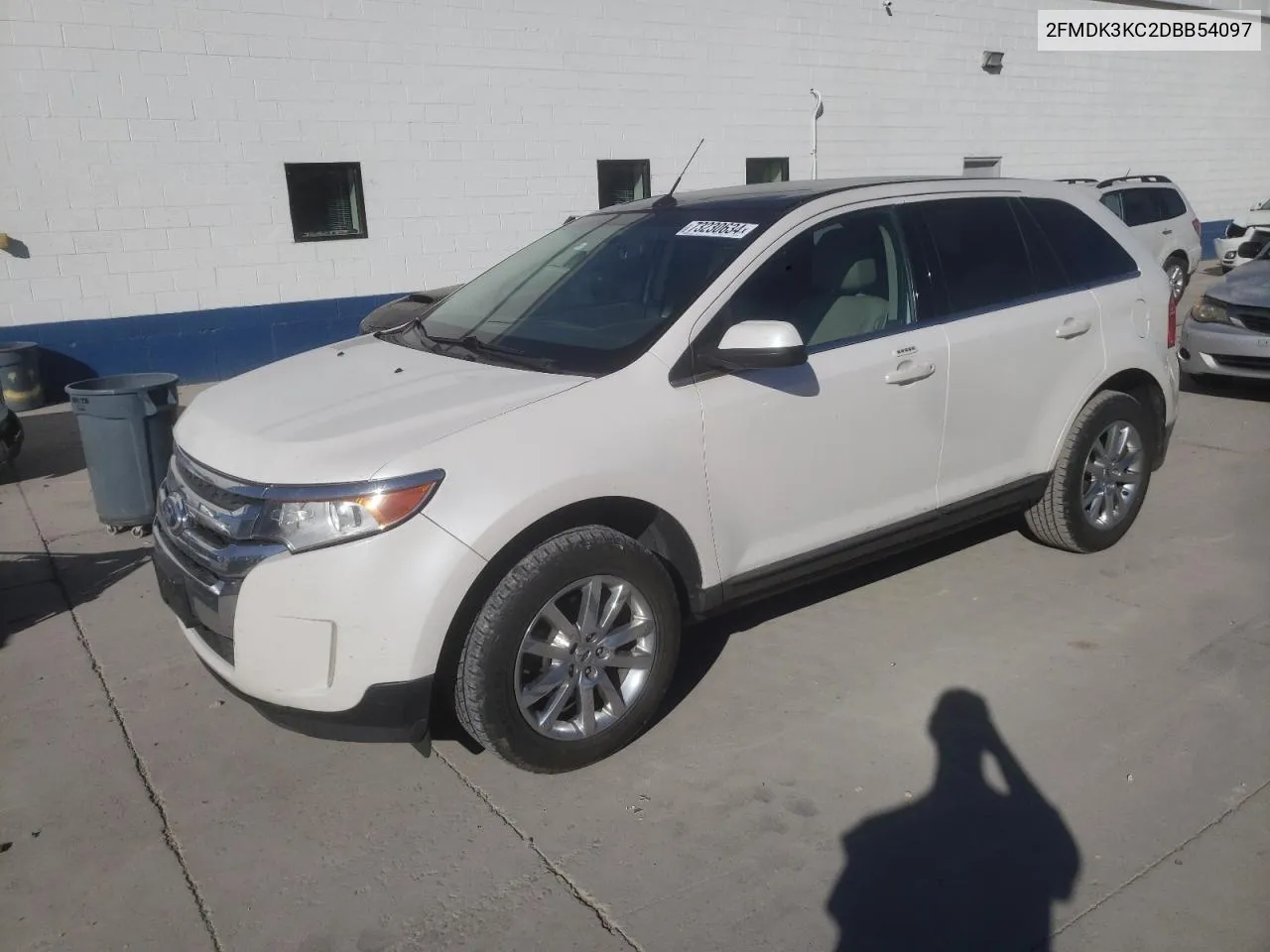 2013 Ford Edge Limited VIN: 2FMDK3KC2DBB54097 Lot: 73230634