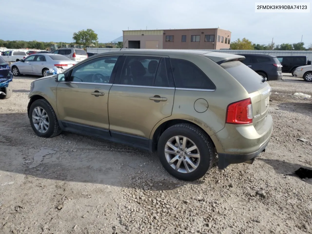 2013 Ford Edge Limited VIN: 2FMDK3K99DBA74123 Lot: 73338994