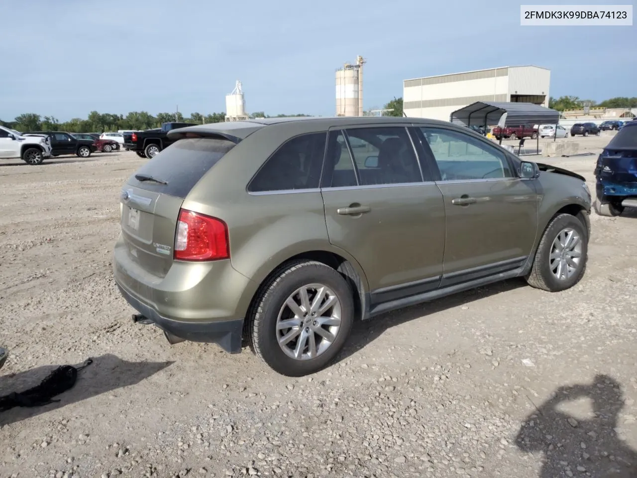 2013 Ford Edge Limited VIN: 2FMDK3K99DBA74123 Lot: 73338994