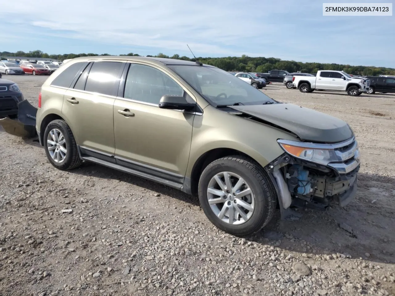 2013 Ford Edge Limited VIN: 2FMDK3K99DBA74123 Lot: 73338994