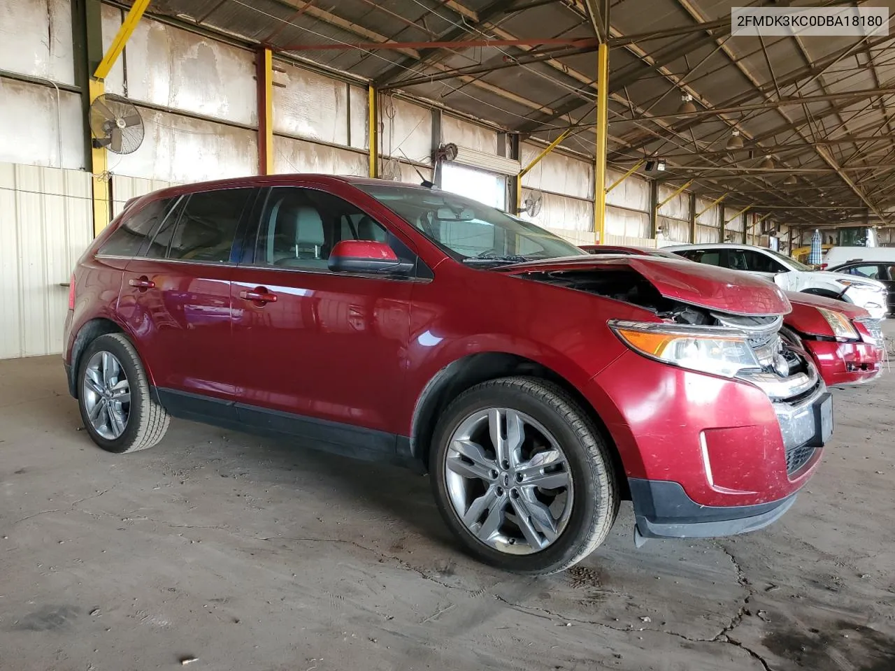 2013 Ford Edge Limited VIN: 2FMDK3KC0DBA18180 Lot: 73353794