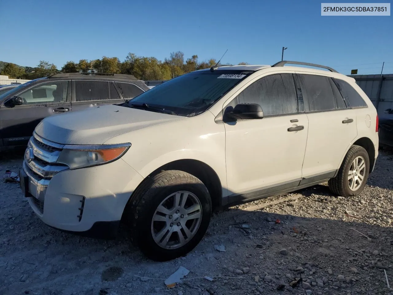 2013 Ford Edge Se VIN: 2FMDK3GC5DBA37851 Lot: 73598134