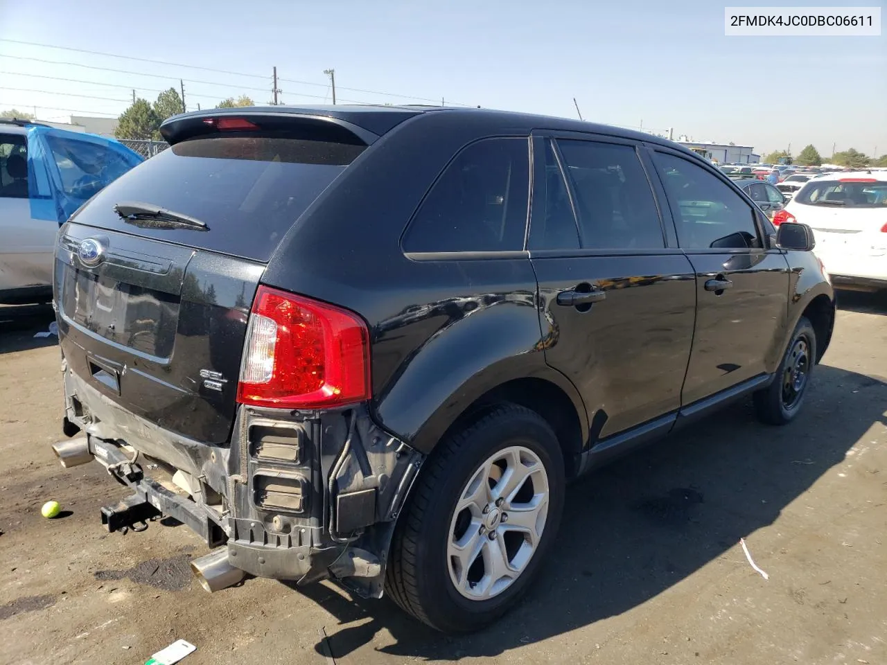 2013 Ford Edge Sel VIN: 2FMDK4JC0DBC06611 Lot: 73664004