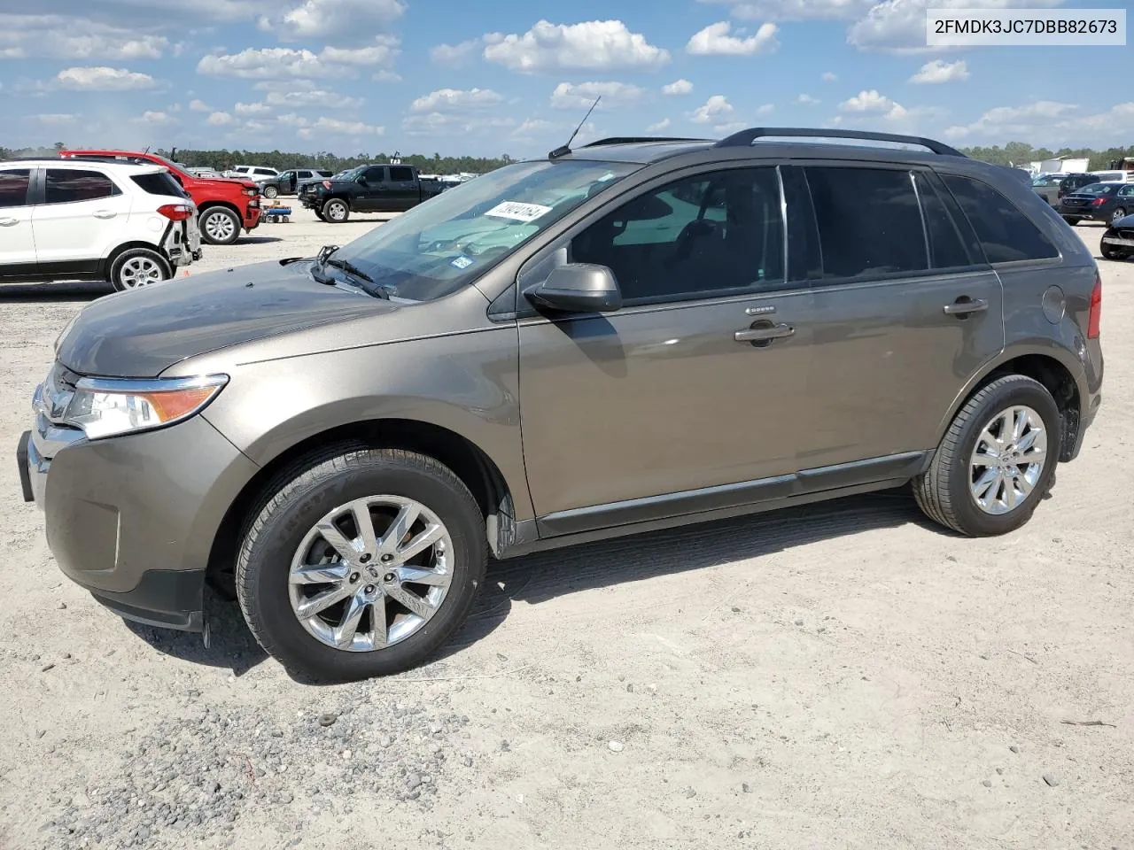 2013 Ford Edge Sel VIN: 2FMDK3JC7DBB82673 Lot: 73924164