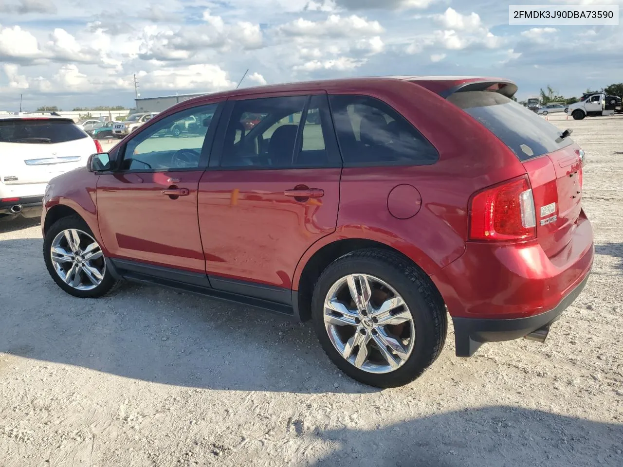 2013 Ford Edge Sel VIN: 2FMDK3J90DBA73590 Lot: 73946784