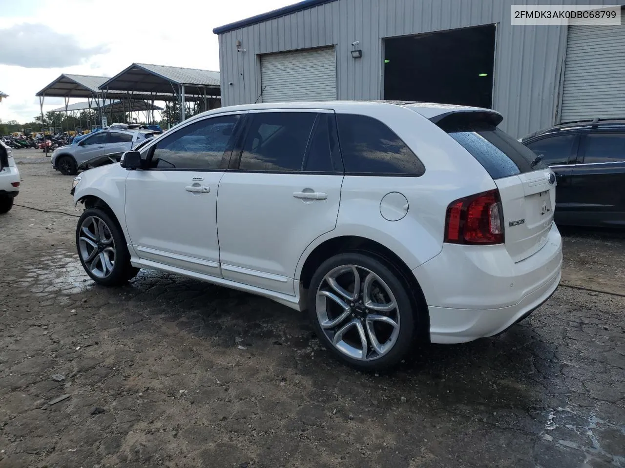 2013 Ford Edge Sport VIN: 2FMDK3AK0DBC68799 Lot: 73960354