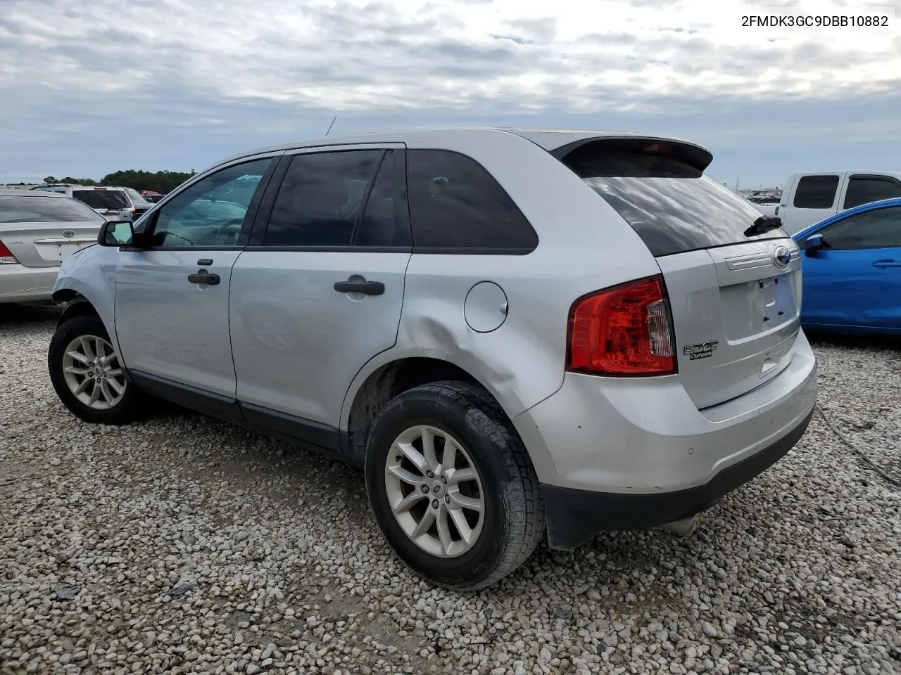 2013 Ford Edge Se VIN: 2FMDK3GC9DBB10882 Lot: 74017183