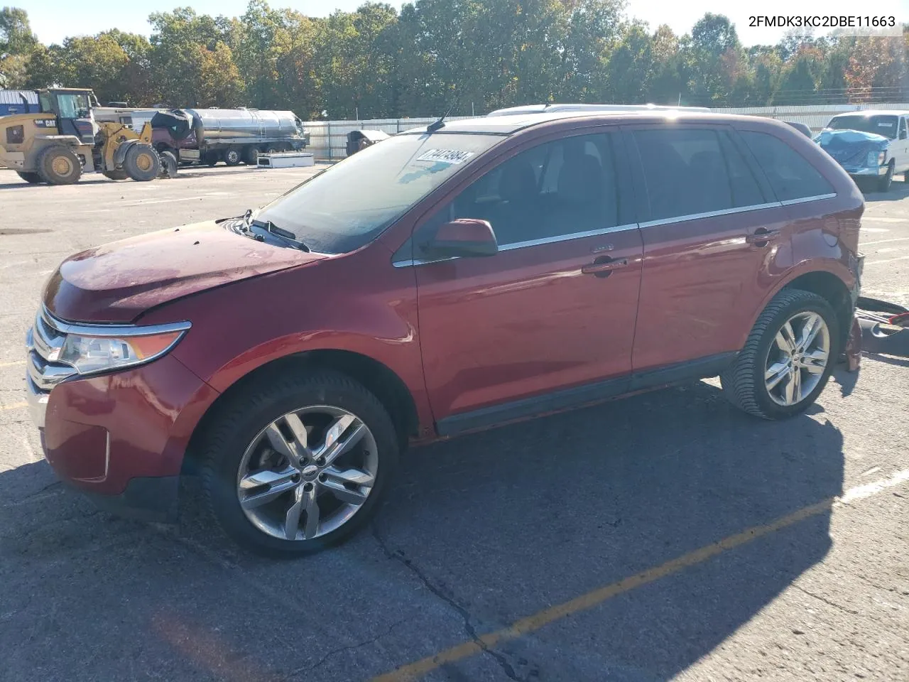 2013 Ford Edge Limited VIN: 2FMDK3KC2DBE11663 Lot: 74474984