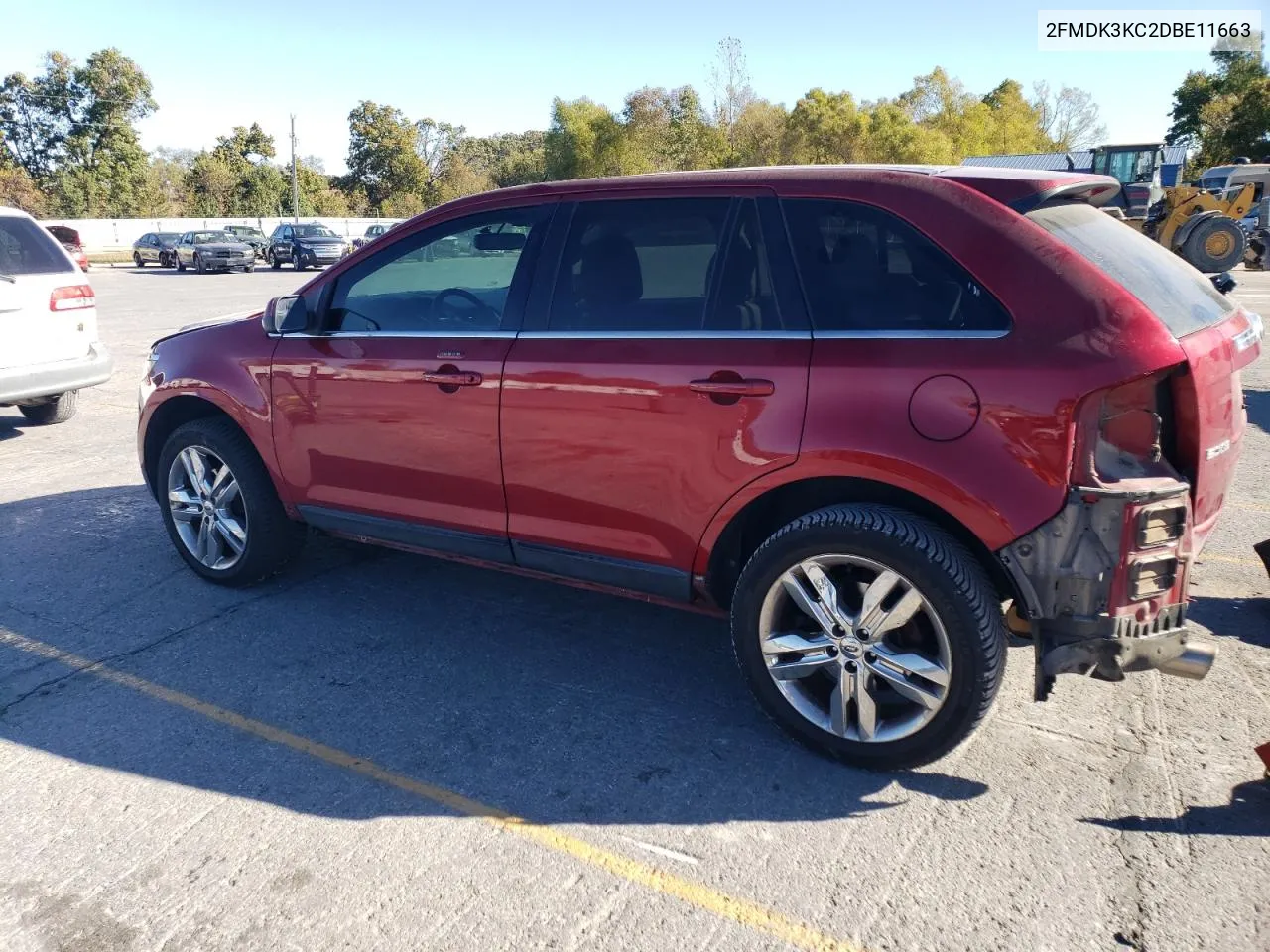 2013 Ford Edge Limited VIN: 2FMDK3KC2DBE11663 Lot: 74474984