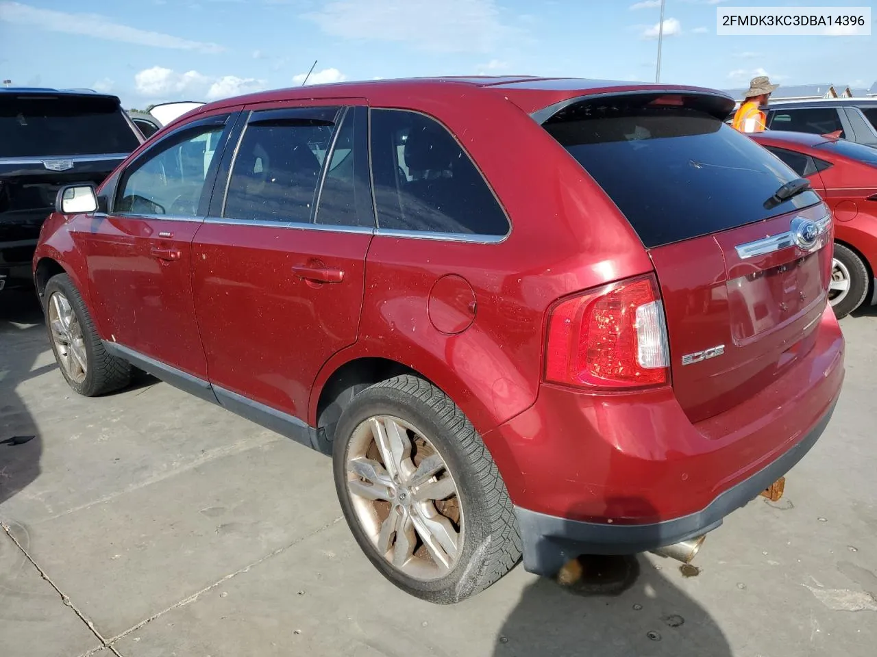 2013 Ford Edge Limited VIN: 2FMDK3KC3DBA14396 Lot: 74972184